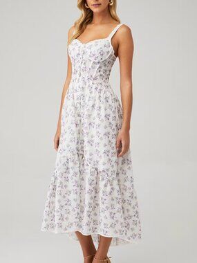 ASTR 1X Floral Yamila Dress Plus Size